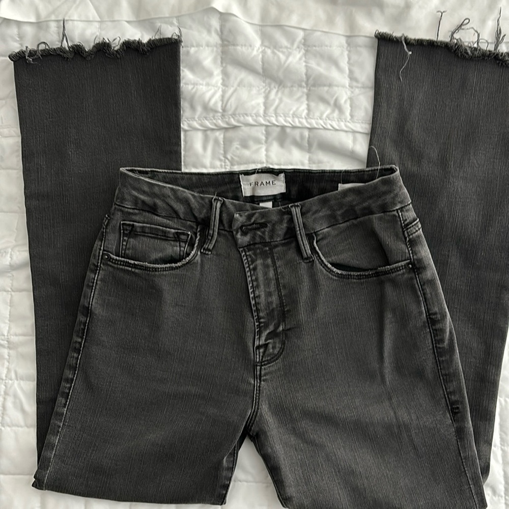 Frame Le crop mini boot